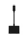 Belkin - RockStar 3.5mm Audio With USB-C Charge Adapter Black