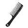 Hair Comb Wide Tooth For Styling - Black