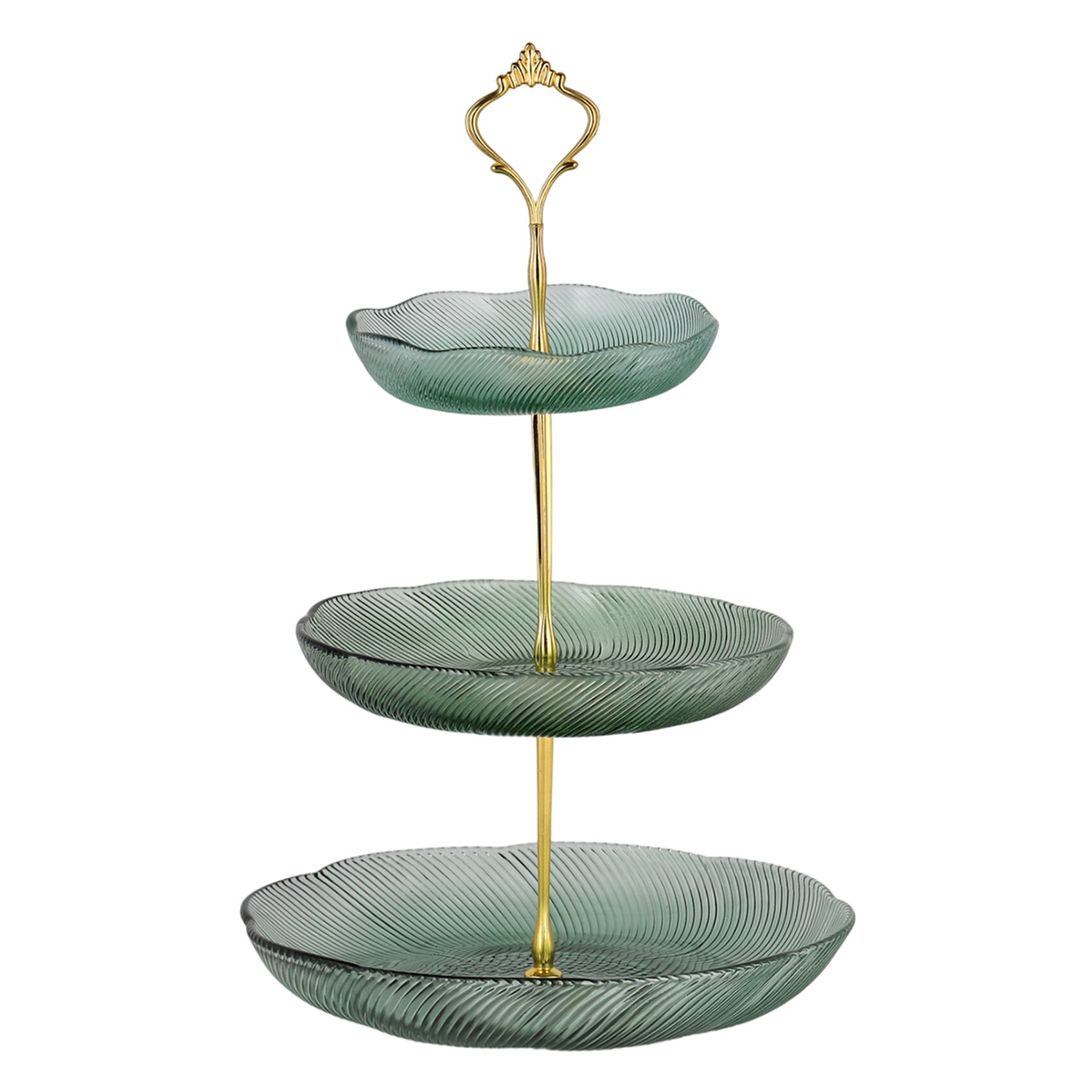 Royalford -3 Layers- Serving Plate