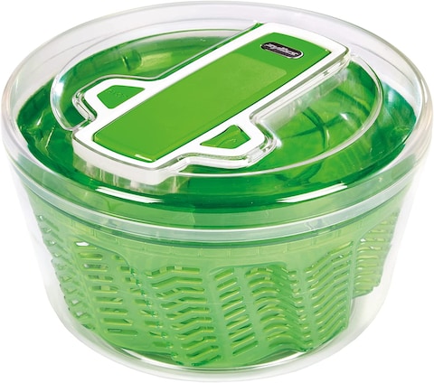 Zyliss E940013 Swift Dry Salad Spinner, Large Green