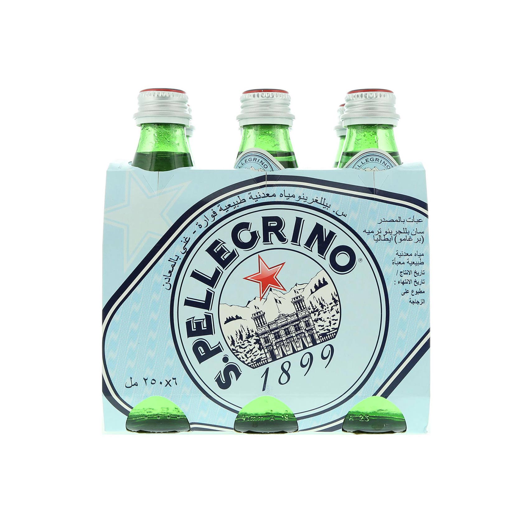 San Pellegrino Water Sparkling 250 Ml 6 Pieces product thumbnail 3