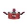 Nouval Lovely Hearts Pot With Stainless Steel - 30 Cm - Red