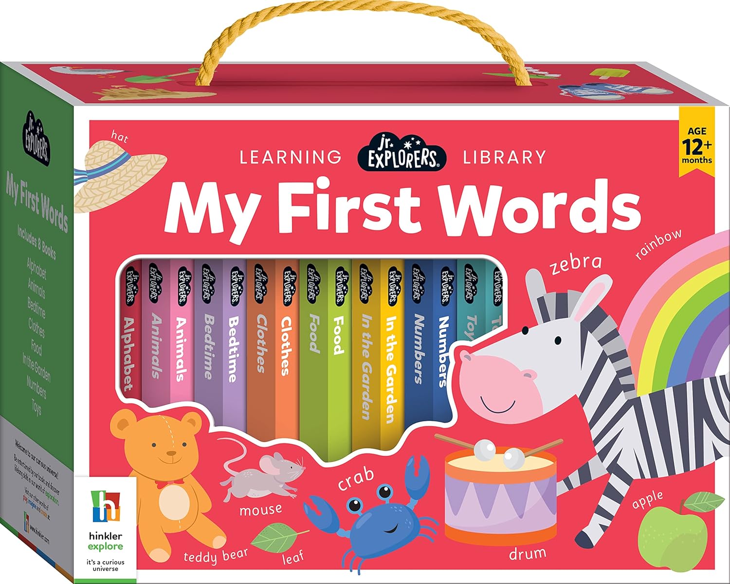 Buy Hinkler Junior Explorers Learning Library First Words Online ...