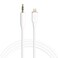 mpBLBERRI BLB-AX502 Lightning to 3.5MM Jack Stereo Aux Cable 1 Meter, White