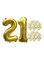 Generic Number 21st Decorative Party Balloon