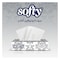 Softy Facial Tissue, 2 PLY, 6 Tissue Boxes x 76 Sheets, Economy Tissue Paper for Face &amp; Hands