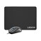 Lenovo IdeaPad Gaming RGB Mouse M100 With Legion Gaming Mouse Pad Black