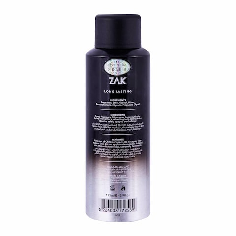 ZAK Vintage Perfume for Men - 175ml