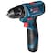 Bosch GSR 120-LI Professional 12 V 1.5 Ah Cordless Drill &amp; Driver (Blue)