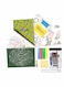 Lowha Set Of 5 Spiral Notebooks For School, 60 Sheets With Hard Paper Covers For Arabic, English, Maths, Science With A Set Of School Supplies