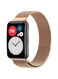 Fitme Milanese Replacement Band For Huawei Watch Fit, Rose Gold