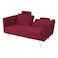 In House Rosela 2 In 1 Sofabed Velvet Upholstered - Dark Blue