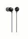 Sony - Wired In-Ear Headphones Black