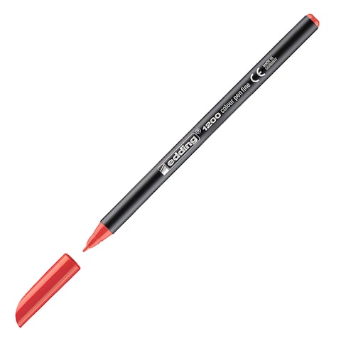 EDDING 1200 RED COLOR COLOR PEN