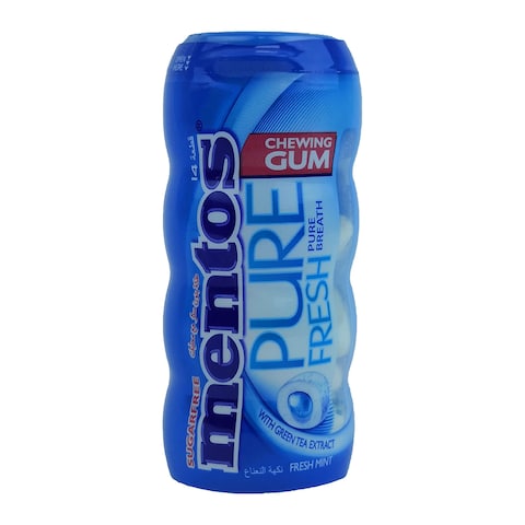 Mentos Sugar Free Pure Mint Gum - 24 gm