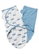 Moon Organic Swaddle Pack Of 2 Rabbit