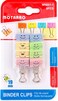 Motarro Pack 2 Binder Clips Multicolor  (MN001-1)