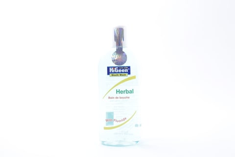 HIGEEN MOUTH WASH HERBAL 400ML