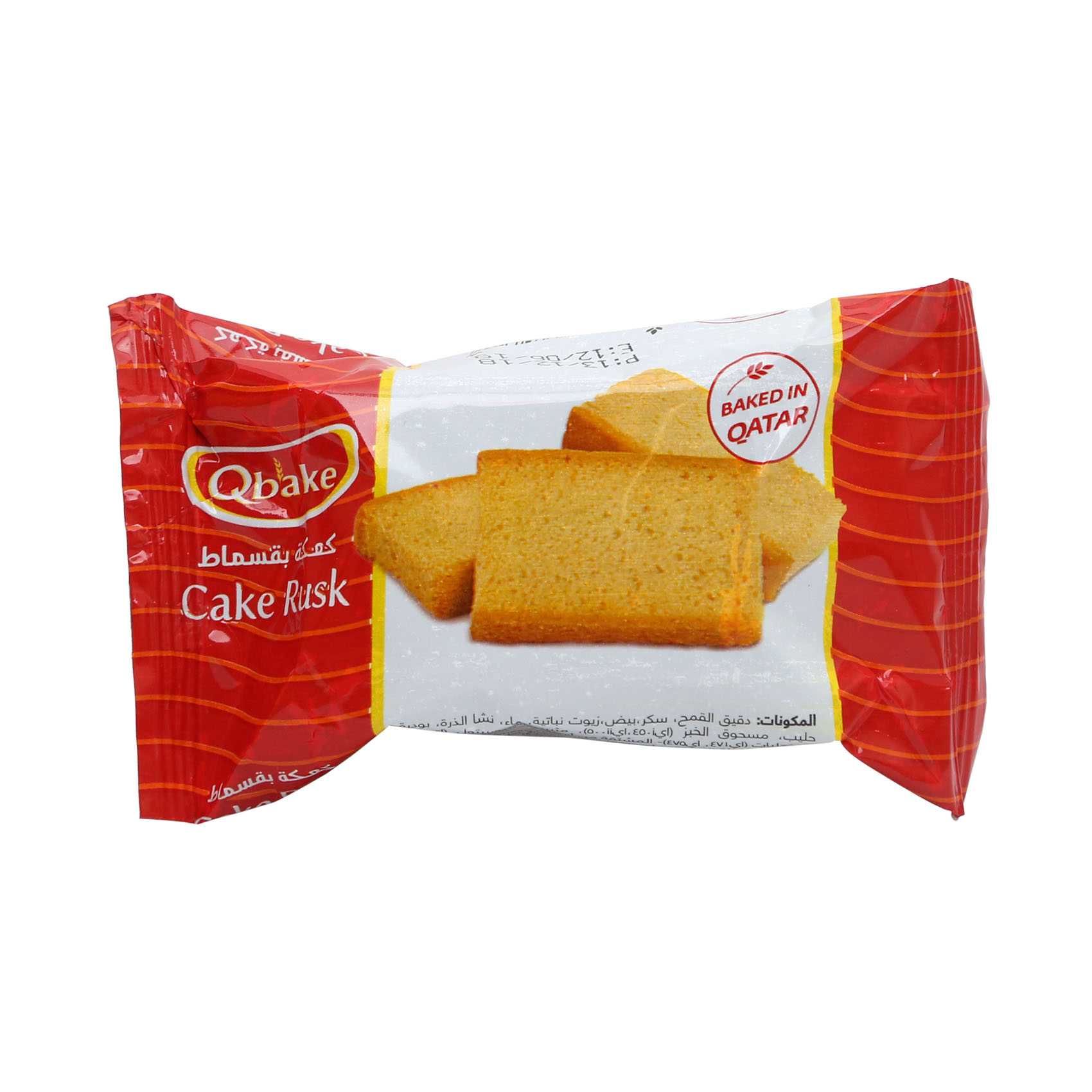 Qbake Cake Rusk 26g