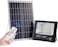 Roska Solar LED Flood Light with Solar Plate Outdoor Street and Area Lighting Dusk to Dawn IP65 Outdoor Waterproof, Remote Control Safety Floodlight (100 Watts)
