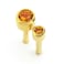 Caflon Singles Birthstone, Topaz Gold Plated Earring