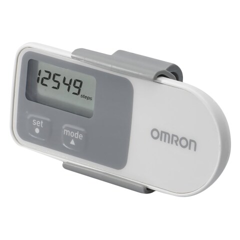 Omron HJ-320-E Walking Style Step Counter White/Grey