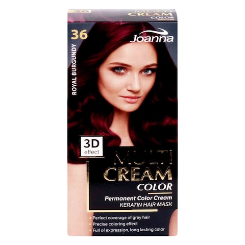 Joanna Hair Color Multi Cream 3D Effect 36 Royal Burgundy