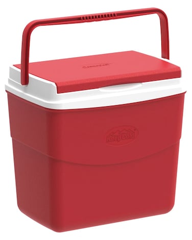 Buy Cosmoplast Picnic Ice Box 20 Litre Red Online | Carrefour UAE