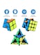 Aitbay - 3-Piece Magic Rubik's Brainstorming Puzzle Cube Set