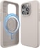 elago Magnetic Liquid Silicone for iPhone 15 PRO case cover compatible with MagSafe Shockproof - Stone