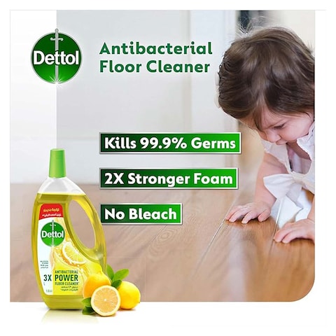 Dettol 4-in-1 Multi-Action Cleaner with Lemon - 1.3 Liter