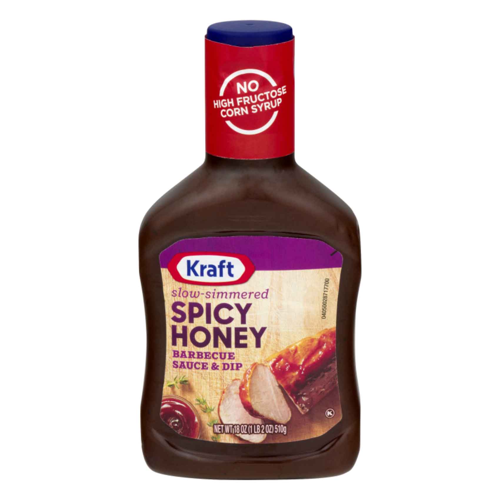 Kraft Barbecue Sauce Slow Simmered Spicy Honey 510 Gram product thumbnail 5