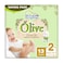 بيبي جوي حفائض بزيت الزيتون 2 حجم صغير (3.5 - 7 كيلوجرام) ×13 حفاض