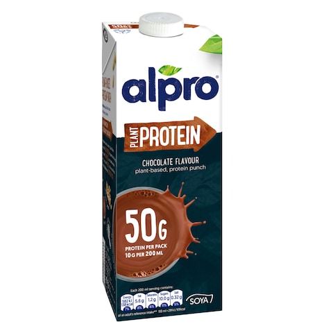 Alpro Plant Protein Chocolate Soya Drink 1L