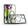 Moxedo Magnetic Protective Case 360 Protection Clear Case Hard PC with Built-in Strong Magnets Compatible with MagSafe Designed for iPhone 14 6.1 inch (Green)