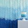 Blue Ombre Tissue Paper Disc Party Backdrop