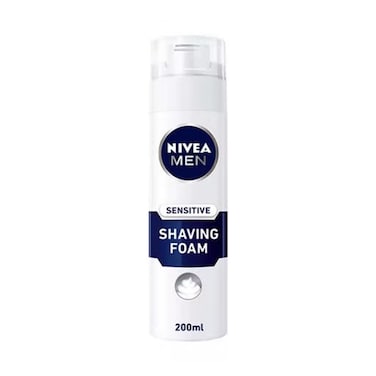 Nivea Shaving Foam for Men - Sensitive - Chamomile and Hamamelis - 200 Ml