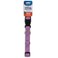 Petmate Aspen Pet Ribbon Overlay Dog Collar 3/4"X14-20" Dots Pink