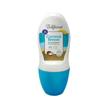 Bodylicious Coconut Breeze Roll-On Deodorant - 50 ml