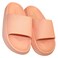 Ladies Wide Eva Slippers Peach