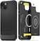 Spigen Rugged Armor (MagFit) compatible with MagSafe designed for iPhone 14 Plus case cover (2022) - Matte Black