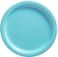 Party Time 12-Pieces 9" Light Blue Paper Plate Disposable Tableware for Wedding Birthday Anniversary Themed Party Occasion Party Supplies