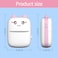 Moobody Portable Mini Pocket Printer Bt Thermal Printer With Thermal Printing Paper USB Cable For Note Photo Web Document Printing
