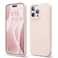 HYX Compatible with iPhone 15 Pro Case, Liquid Silicone Case, Full Body Protective Cover, Shockproof, Slim Phone Case, Anti-Scratch Soft Microfiber Lining (Pink)