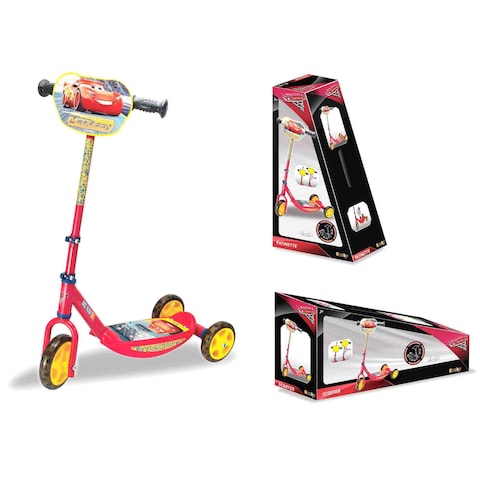 Smoby Scooter Disney Cars 3 Wheel