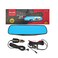 Generic DVR Car DVR Camera Rear View Mirror Dual Lens 1080P Recorder Motion Detection With Reverse Camera 4.3 Inch LCD