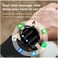 AMOLED IP68 Waterproof Fitness Tracker Smart Watch With Heart Rate Monitor Pedometer, Sleep Monitor, Smartwatch For Men