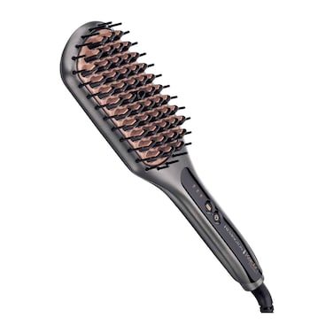 Remington Keratin Protect Hair Straightening Brush - Silver - CB7480