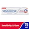 Sensodyne Sensitivity and Gum Toothpaste For Sensitive Teeth and Improved Gum Health 75ml