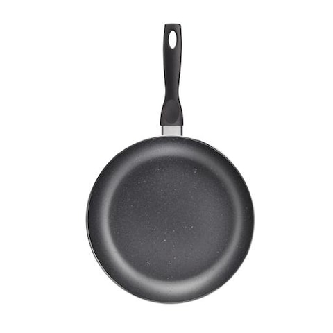 Smart Granitium Cookware Set, Granite Coated, DC2160   Sturdy Bakelite Handle   Non-Stick Coating   Tempered Glass Lids   Aluminium Cookware Compatible with Multiple Hobs